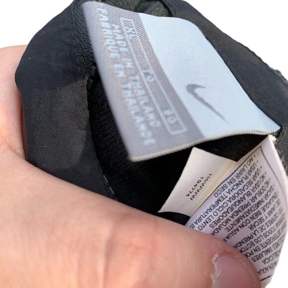 VINTAGE Nike Reversible Fleece Jacket Gray/Black XL - Picture 7 of 15